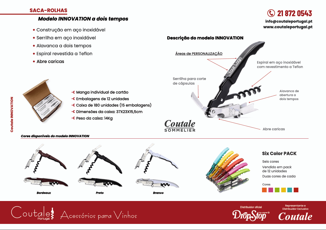 Saca-rolhas Coutale INNOVATION